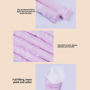 <span class=keywords><strong>Fer</strong></span> à <span class=keywords><strong>boucler</strong></span> sans chaleur de 1,6 mètre pour ondulations fines, sans dommage pour les cheveux, avec boucle éponge et ensemble de pinces à cheveux, outil de bouclage pour dormir - Product Image 6