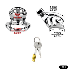 Jaula para Pene en Forma de Serpiente FRRK, Dispositivo de Castidad Masculina, Cinturón de Castidad BDSM, Jaula para Pene, Jaula de Castidad Fetiche para Hombres - Product Image 3