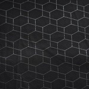 Nueva Tela de Malla de Poliéster 100% con Diseño Personalizado, Secado Rápido, Absorbente, 170~180gsm, 100D/144F, con Relieve de Cubos y Ojo de Pájaro para Camisetas de Fútbol - Product Image 6