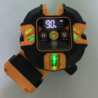 Niveau laser croisé vert 2/3/5 lignes, faisceau plus lumineux, plus intense, plus fin, auto-nivelant, amélioré, certifié CE