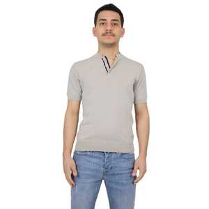 Uke3907 maglione lavorato a maglia tortora con cappuccio per autunno/inverno taglie forti traspirante tessuto a macchina con motivo decorativo - Product Image 2