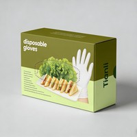 Boîtes de gants jetables personnalisées imprimées numériquement, boîtes de gants de travail mécanique, boîtes de gants de cuisine