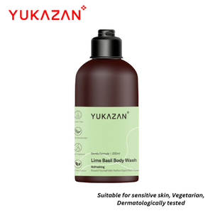 Malaysia Top Seller Yukazan Lime Basil Body Wash 230ml B2B Best Supplier Guarantee Premium Quality Citrus Fresh Rejuvenating - Product Image 5