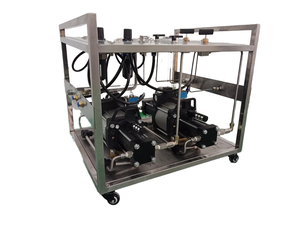 Hogedruk pneumatische zuigerpomp, hoog rendement gasversterker, 304 roestvrij staal, OEM, CE-gecertificeerd, Suncenter merk, voor zuurstof - Product Image 5