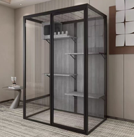 Offre Spéciale grand bricolage Alu alliage Tube maison pour animaux de compagnie chat toilette chien Cage chat Villa chambre avec T fente profilé d'extrusion en aluminium