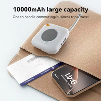 Mini Power Bank sans fil mignon 10000mAh PD 20W Charge rapide Affichage LED Vente directe d'usine Powerbank Magnétique