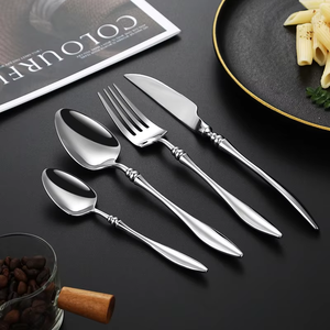 ชุดช้อนส้อมสแตนเลสพรีเมียม |   มีด ส้อม ช้อน ขัดเงาแบบมืออาชีพ 304 |   มินิมอลสมัยใหม่ ปลอดภัยสำหรับเครื่องล้างจาน - Product Image 3