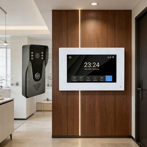 Système extensible à 2 fils pour plusieurs pièces, alertes <span class=keywords><strong>de</strong></span> <span class=keywords><strong>d</strong></span>étection <span class=keywords><strong>de</strong></span> mouvement en temps réel, caméra <span class=keywords><strong>de</strong></span> <span class=keywords><strong>sonnette</strong></span> intelligente pour les entrées <span class=keywords><strong>de</strong></span> studios <span class=keywords><strong>de</strong></span> yoga - Product Image 1