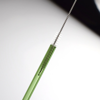 Ensemble de pailles en verre colorées réutilisables personnalisées - Accessoires de bar écologiques avec option de logo personnalisé