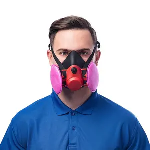 Filtres à particules de bonne qualité demi-poussière respirateur industriel de protection masque à gaz respirateur chimique
