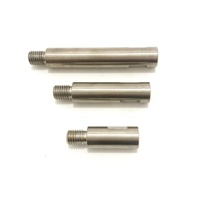 JoyDetail M14 ou 5/8'' Ensemble d'extension de polisseuse rotative en acier inoxydable, tige de connexion d'extension de meuleuse d'angle, vente en gros