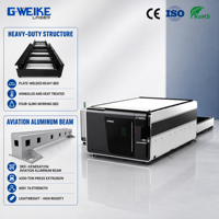 Machine de découpe laser à fibre optique haute puissance 3015 2040 6025 avec découpeuse laser intégrale 6000W 8000W pour tôles métalliques