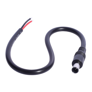 Tideseer สายไฟ DC ขนาด6.5x4.4มม., ปลั๊กตัวผู้มีขาเป็นบวกด้านนอกเป็นลบสำหรับ Samsung สำหรับ Casio 30ซม. 18AWG 120วัตต์ - Product Image 5