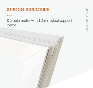 PHI certificados arriba colgado y abatible ventana de vidrio Concha UPVC de inclinación y vuelta a <span class=keywords><strong>la</strong></span> ventana - Product Image 3