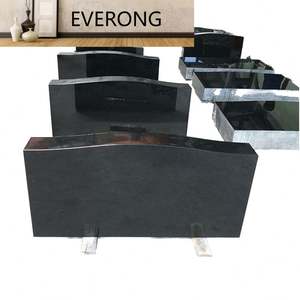 Granito nero angelo cuore Design stile americano ed europeo cimitero giardino memoriale lapide e monumenti in marmo - Product Image 1