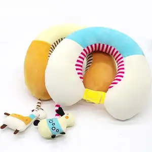 Infant and toddler u-shaped pillow baby car seat head pillow fixed neck pillow