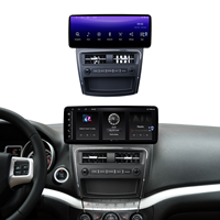 Reproductor Multimedia DVD para Auto de Alta Calidad, Plug and Play, con Marco de 12.3 Pulgadas para Dodge Journey 2013-2016, Compatible con CarPlay