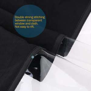 Cape de coiffure professionnelle imperméable pour Salon de coiffure, coiffeur, coupe de cheveux, avec fenêtre de visualisation, <span class=keywords><strong>tablier</strong></span> - Product Image 6