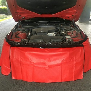 Ensemble de 3 <span class=keywords><strong>tapis</strong></span> de protection magnétiques pour pare-chocs de voiture, <span class=keywords><strong>tapis</strong></span> de travail pour mécanicien automobile, protection de pare-chocs de voiture - Product Image 3