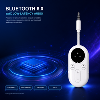 AUX 3.5mm Air Fly Bluetooth draadloze audio zender ontvanger voor maximaal 2 Air Pods draadloze hoofdtelefoons, tv's, iPads, tablets