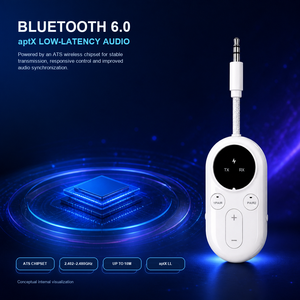 Émetteur-récepteur audio sans fil Bluetooth AUX 3,5 mm <span class=keywords><strong>Air</strong></span> Fly pour jusqu'à 2 <span class=keywords><strong>Air</strong></span> Pods, écouteurs sans fil, téléviseurs, <span class=keywords><strong>iPad</strong></span>, tablettes - Product Image 5