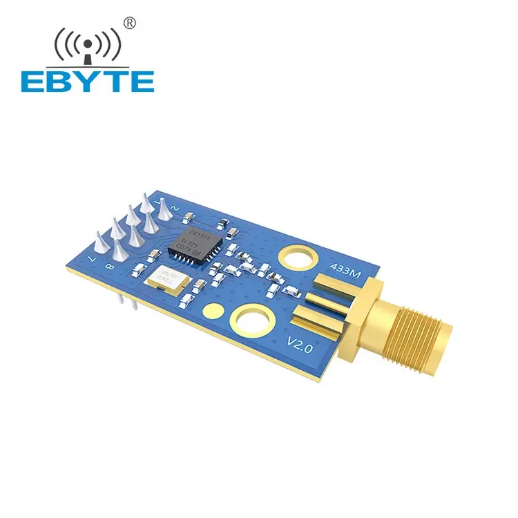 Ebyte E07-M1101D-SMA Bluetooth Cc1101 433Mhz Rf Zender En Ontvanger Module Smd Draadloze Transceiver Module 433M