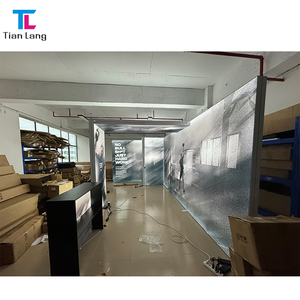 <b>frameless</b> advertising light boxes backlit tension fabric seg light <b>frames</b> fabric light box textile lightbox for trade show - Product Image 4