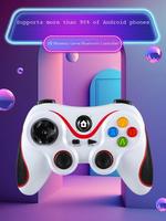 Manette de Jeu Sans Fil V8 OEM pour BT Compatible Android & IOS Mobile P3/PC, Joysticks & Contrôleurs de Jeu
