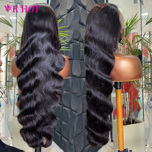 13x6 HD Human Hair Lace Front Wig,Vietnamese Hair Cuticle Aligned Raw Hair Wig HD Lace Frontal Wig,<strong>Body</strong> <strong>Wave</strong> 360 Full Lace Wigs - Product Image 2