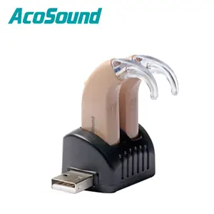 Apparecchio acustico dispositivo acustico ricaricabile con regolazione digitale per Drop shipping