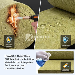 Huayue Giá Rẻ Rock Len Cách Nhiệt Chống Cháy Bọt Với Giấy Chứng Nhận ASTM 150Mm Độ Dày Cho Xây Dựng - Product Image 3
