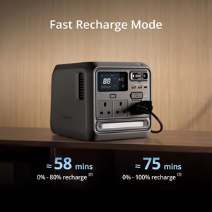 สถานีไฟฟ้าพกพา 1000W เครื่องกำเนิดไฟฟ้าสำรอง จอ LCD ช่องเสียบ USB AC DC สำหรับใช้ในกรณีฉุกเฉินกลางแจ้ง - Product Image 6