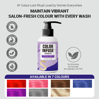 Shampoo colorant magique pour cheveux, coloration instantanée pour tous types de cheveux, shampooing colorant 300ML