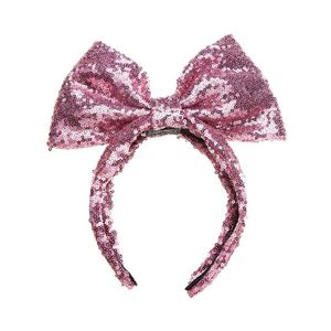 Hot Big Size Sequins <b>Bow</b> <b>Headband</b> Kids Cute Amusement Park and Party <b>Headband</b> Birthday Party <b>Headband</b> - Product Image 5