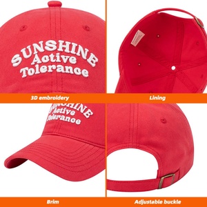 Promotional Customized 3d Embroidery Logo 6 Panel Fitted Hat Sports Baseball <b>Caps</b> Men Women Custom Baseball <b>Cap</b> Manufacturer - Product Image 3