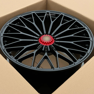 Jantes noires 5X114.3 5X112 5x120 5x110 18 19 20 21 22 24 pouces, jantes forgées personnalisées pour Mercedes Bentley Tesla Audi BMW, jantes en alliage - Product Image 2