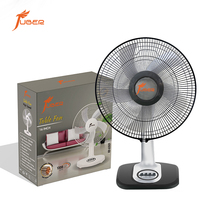 Ventilateur de bureau oscillant 12 pouces pas cher avec grille métallique diamantée, 3 vitesses, manuel, pour usage domestique tropical, OEM