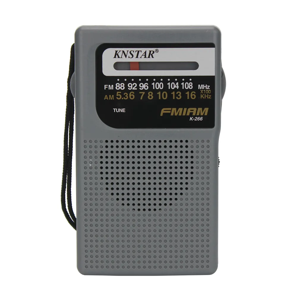 Bateria BL-5C K-266 Pocket Mini Rádio AM FM FM AM banda 2 Rádio Portátil Com Fone de Ouvido Jack