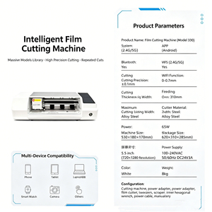 Anti Static High End Intelligent <strong>Mini</strong> Portable Film <strong>Plotter</strong> Machine Mobile APP Control For Mobile Phone PC Clean Cutting Static - Product Image 2