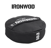 Sac de sable en nylon Ironwod Hercules pour la musculation, la compétition de CrossFit, avec conception épaissie