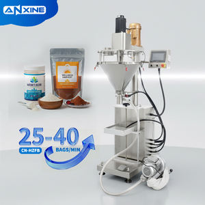 CN-HZFB Semi-Automatische Kruiden Kruiden Voedselvijzel Vuller Tafelzout Chili Msg Knoflookpeper Poeder Vulmachine - Product Image 1