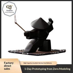 Quemador de Incienso Samurai Impreso en 3D con Diseño Clásico Ming y Qing - Accesorios Creativos Asiáticos Zen para Té y Mascotas, Regalo de Cumpleaños - Product Image 3