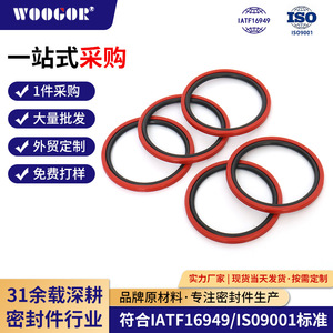 Anneaux d'étanchéité en caoutchouc TPU Wu Ge pour joints de piston, résistance aux hautes températures, moulage par compression, surface lisse - Product Image 2