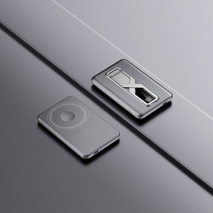 พาวเวอร์แบงค์แม่เหล็กไร้สาย 3-in-1 ขนาด 15 วัตต์ ความจุ 10,000 มิลลิแอมป์ พร้อมขาตั้งสำหรับอุปกรณ์หลากหลายชนิด - Product Image 6