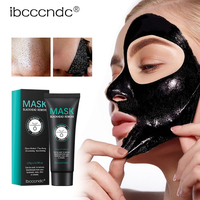 Masques faciaux pour éliminer les points noirs, points noirs, masques pour le nez, charbon de bambou, points noirs, boutons, anti-acné, soin de la peau du visage, outils de beauté