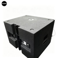 HDL 38-AS Caisson de basses actif unique de 18 pouces Caisson de basses en bois puissant Haut-parleur Line Array Concert Powered Professional