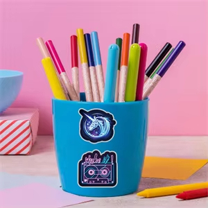 Stiker grafiti kustom stiker reflektif cetak kreatif Neon stiker tahan air dekoratif - Product Image 5