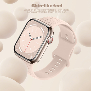 <span class=keywords><strong>Bracelet</strong></span> gravé pour <span class=keywords><strong>Apple</strong></span> <span class=keywords><strong>Watch</strong></span> Band 44mm 40mm 45mm 49mm 41 38 42mm <span class=keywords><strong>Bracelet</strong></span> en silicone léopard pour Iwatch Series 7 Se 3 6 8 ultra - Product Image 4