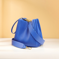 Sac bandoulière tendance pour femme 2026 – Sac seau décontracté grande capacité à texture mode