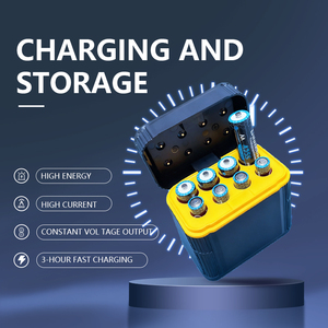Precio de Fábrica, Baterías Recargables de Litio <span class=keywords><strong>AA</strong></span> de 1.5 Voltios, Caja de Carga para Baterías - Product Image 1